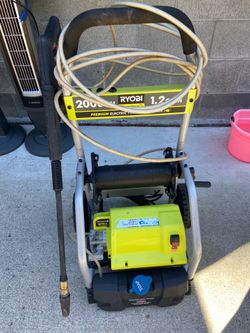 Ruining electric pressure washer.