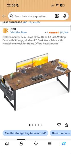 Computer Desk 63 inches