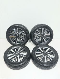(6803) 20-25 Nissan Versa Wheel Set 16” 2020 2021 2022 2023 2024 2025