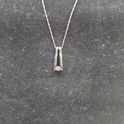 Diamond Pendant Necklace 