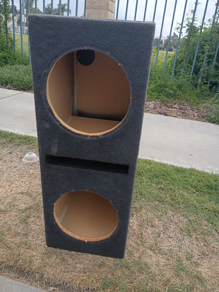 Ported Subwoofer Box 2x10"