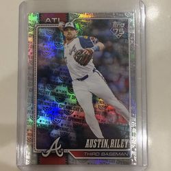 2026 Topps Series 1 Celebration Austin Riley Opening Day Parallel #238 Braves