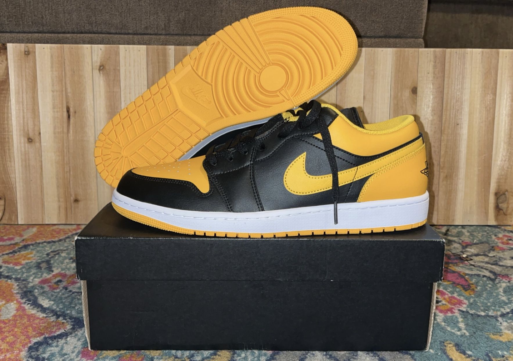 Size 13 - Air Jordan 1 Low Yellow Ochre