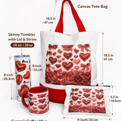 💖 Mother’s Day Gift Set – Love Hearts Collection