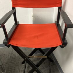 Red Director’s Chair