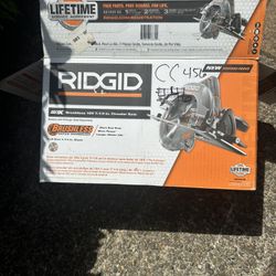 Ridgid Circular Saw