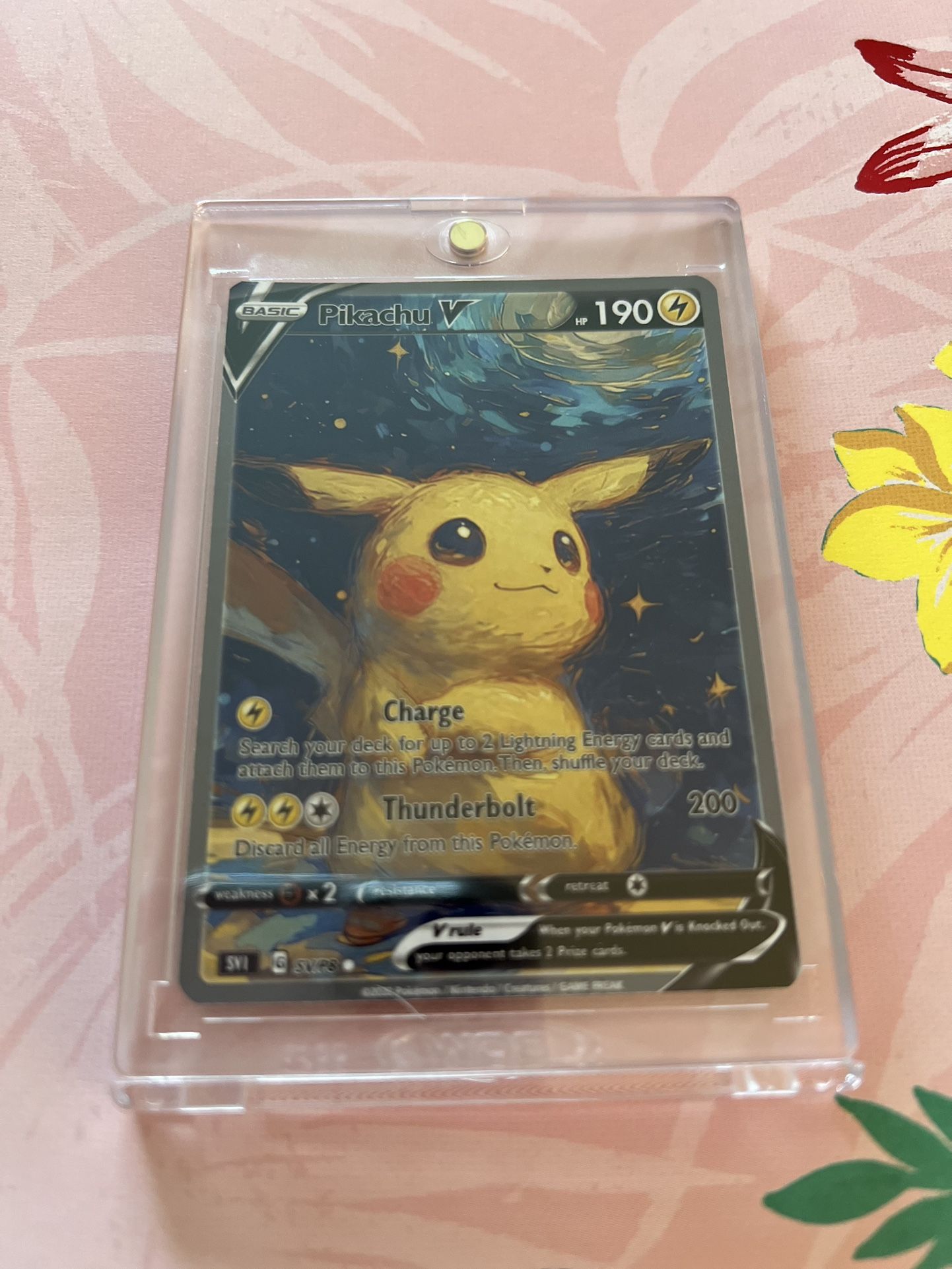 Pokemon *Fan Art* Pikachu V