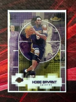 2000-01 Topps Finest Kobe Bryant #8