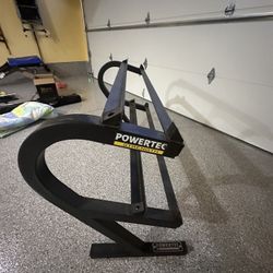 Power Tec Weight Rack + Weights 100$