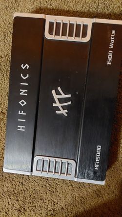 Hifonics Amplifier
