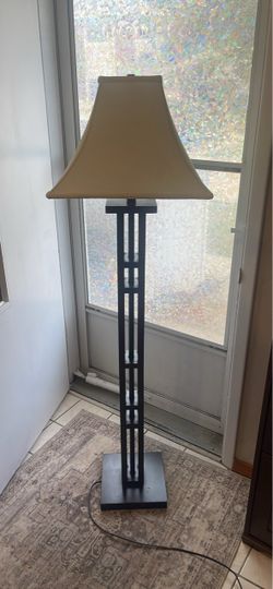 The lamp is electric and stylish