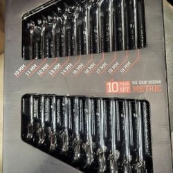 Icon 10pc Metric Reversable Wrench Set Firm