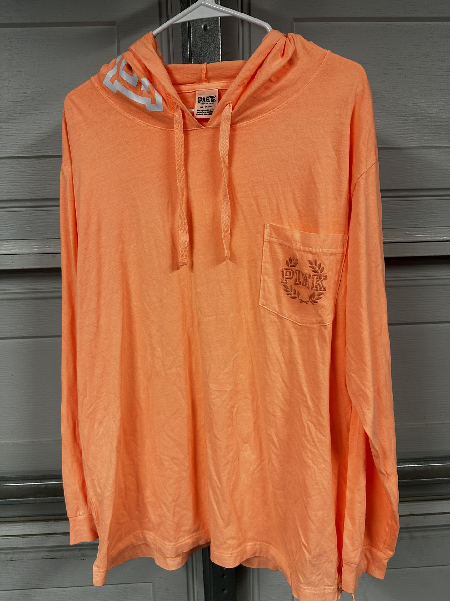 Large PINK light Hoodie