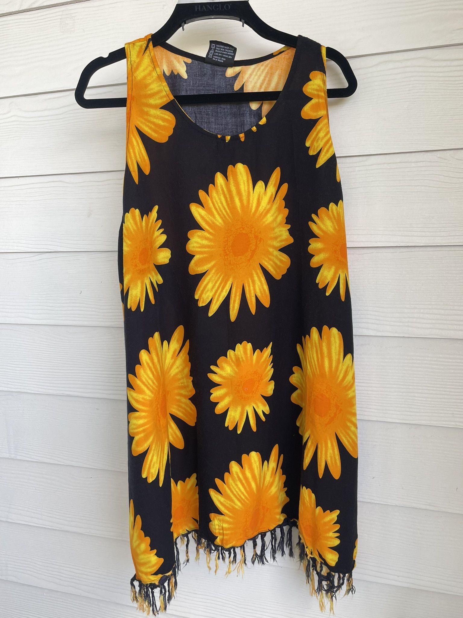 IN GEAR FASHIONS KOKO KNOT Womens Beach Dress Sleveless Floral