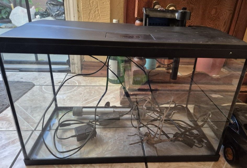 10 Gallon Tank With Heater And Filter
