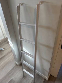 White Bunk Bed Ladder