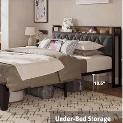 Cama Full Size Y Colchón Todo Nuevo 