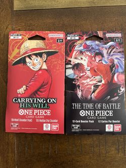 One Piece Booster packs