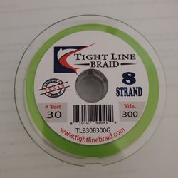 NEW - Tight Line Braid - 30lb Test  300 Yards