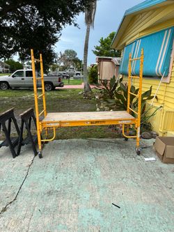 Bil-Jax Pro-Jax 6’ Utility Scaffold – Heavy Duty Price: $400 OBO