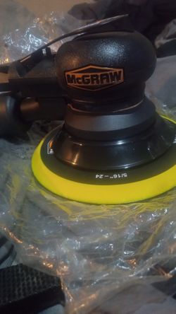 McGraw 6" Self Vacuuming Air Sander