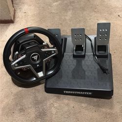 Xbox Steering Wheel With Pedals