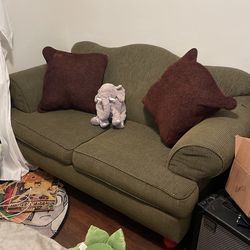 Emerald Love Seat Couch 