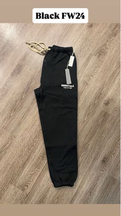 Jet Black Sweatpants