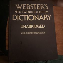 Webster’s New Twentieth Century Dictionary