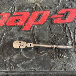 Snap On Tools 1/4 Drive Flex Head Ratchet