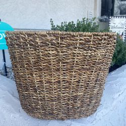 Large Wicker Rattan Basket