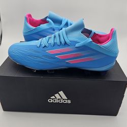Adidas X Speedflow.1 FG J 'Sky Rush Team Shock Pink' Soccer Cleats Size 5, 5.5, 6
