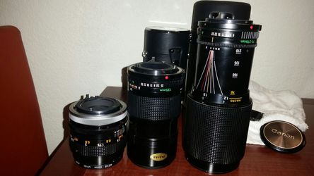 Canon camera lens's