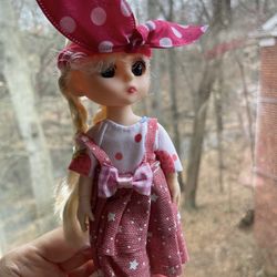 16cm Doll Set Gift Box 13 Movable Joints 3D Eyes BJD Girl Dress Up DIY Toy Fashion Dress Clothes Dolls Children's Gifts  I have other dolls as well. P