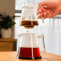 Pure Over Borosilicate Glass Pour Over Coffee Set