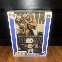 Funko Pop SLAM Magazine Cover – Stephen Curry #13 (NEW/SEALED)