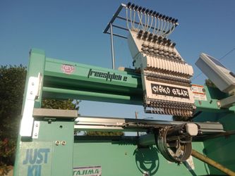 TAJIMA commercial sewing machine , are in Azusa Ca