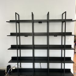 Five tear decorative shelf