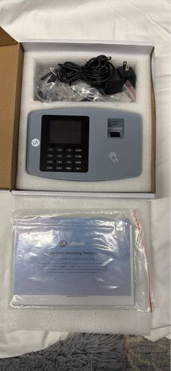 Unattended Fingerprint Time Clock