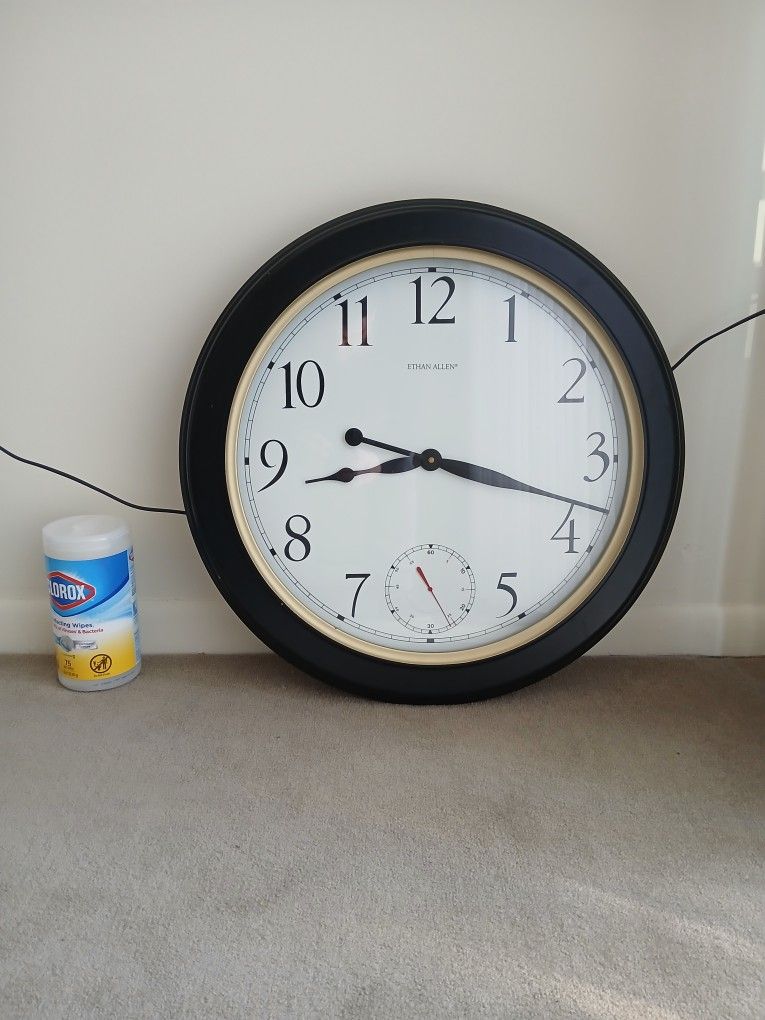 Ethan Allen Wall Clock