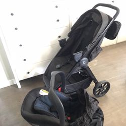 Stroller With Click-In Car seat