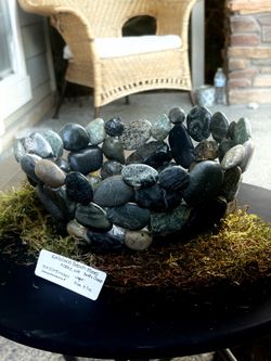 Handmade Stone Decor Bowl