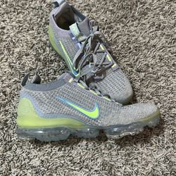 Nike Air VaporMax 2021 Flyknit Grey Liquid Lime