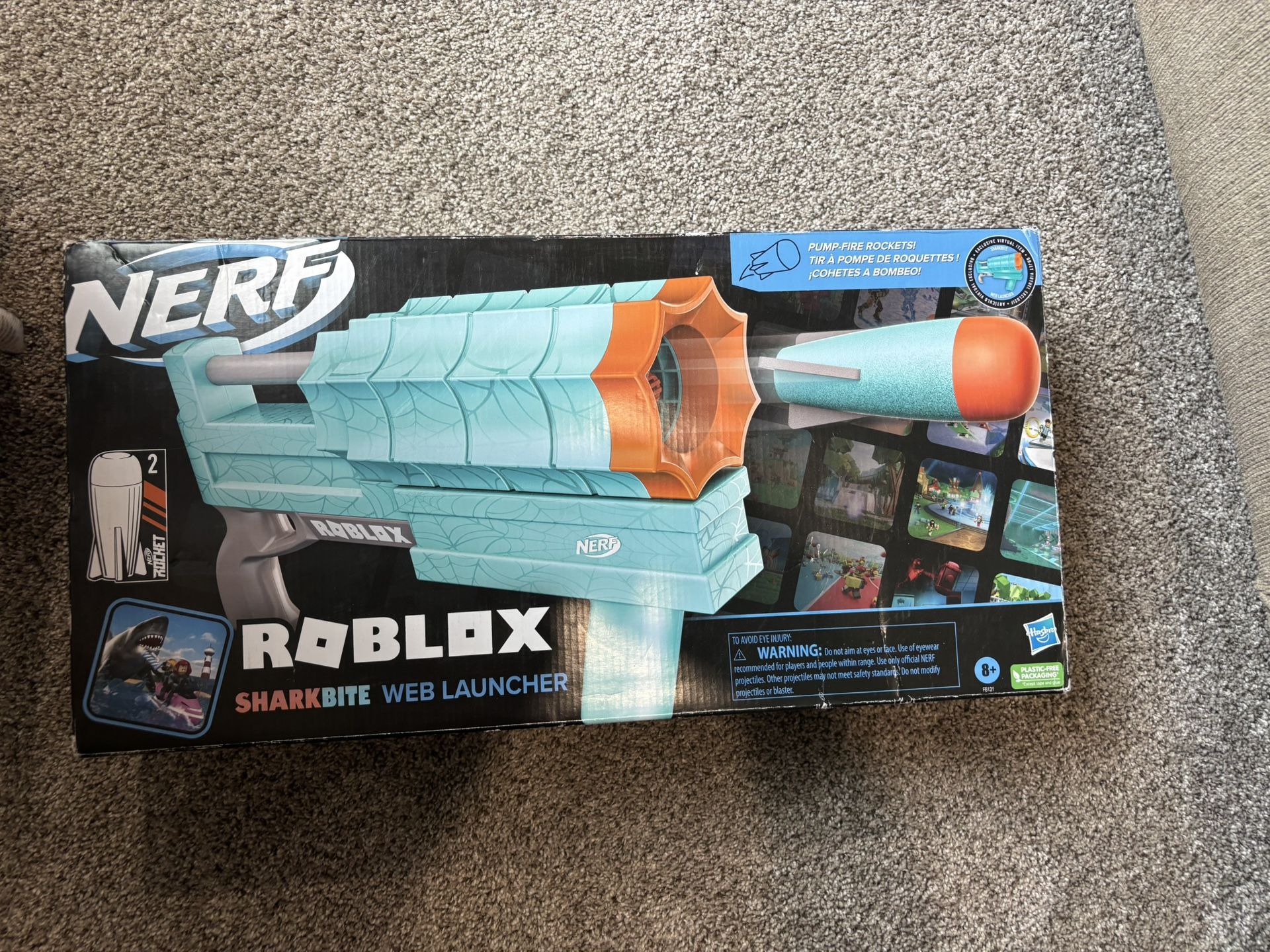 Nerf Roblox Shark Bite Gun
