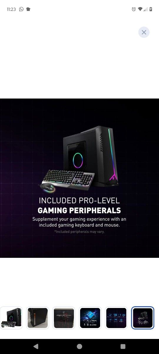 MSI  Aegis Se Gaming Desktop Intel Core i5