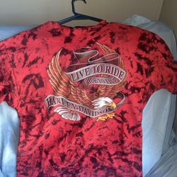 Red Hawaii Harley-Davidson T-Shirr