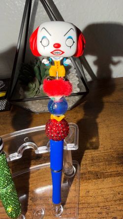 Pennywise IT Clown Beaded Pen