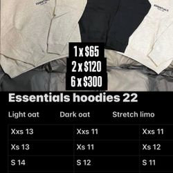 Essential Hoodies 