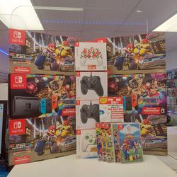 Mariokart Deluxe Bundle With Extra Controller And Games On Finance With Just $39 Down Payment No Credit Needed 