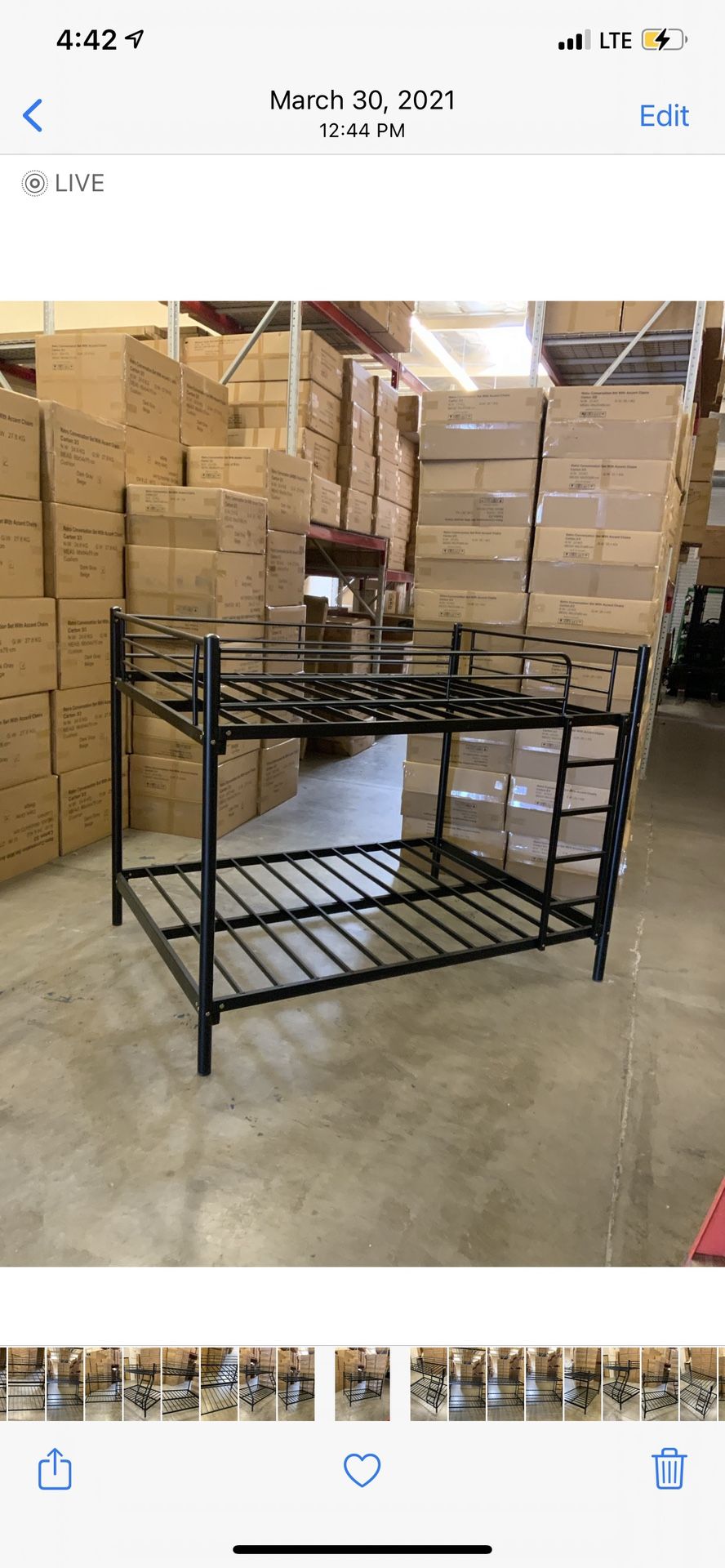 Bunkbed bunk bed litera Full Over Full